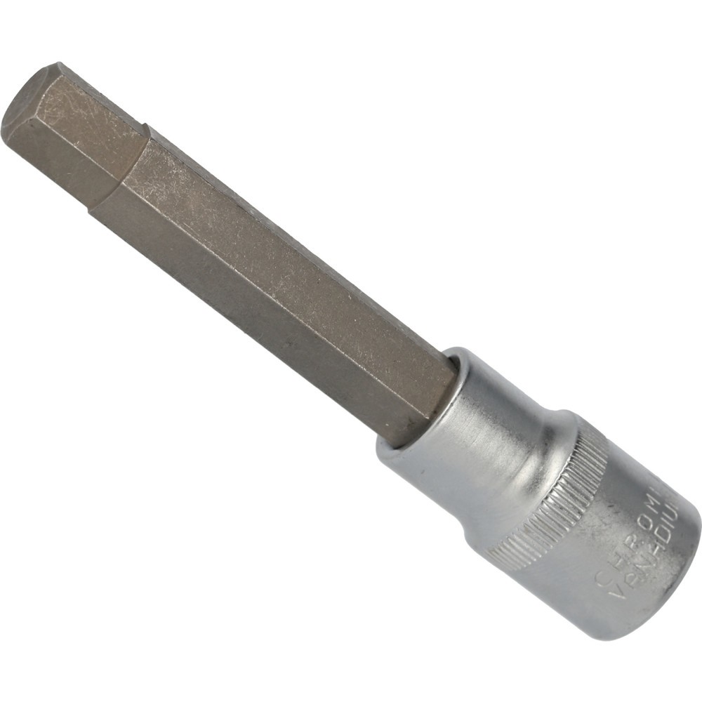 Produktabbildung: BRILLIANT TOOLS 1/2" Innensechskant Bit-Stecknuss, 100 mm lang, 10 mm