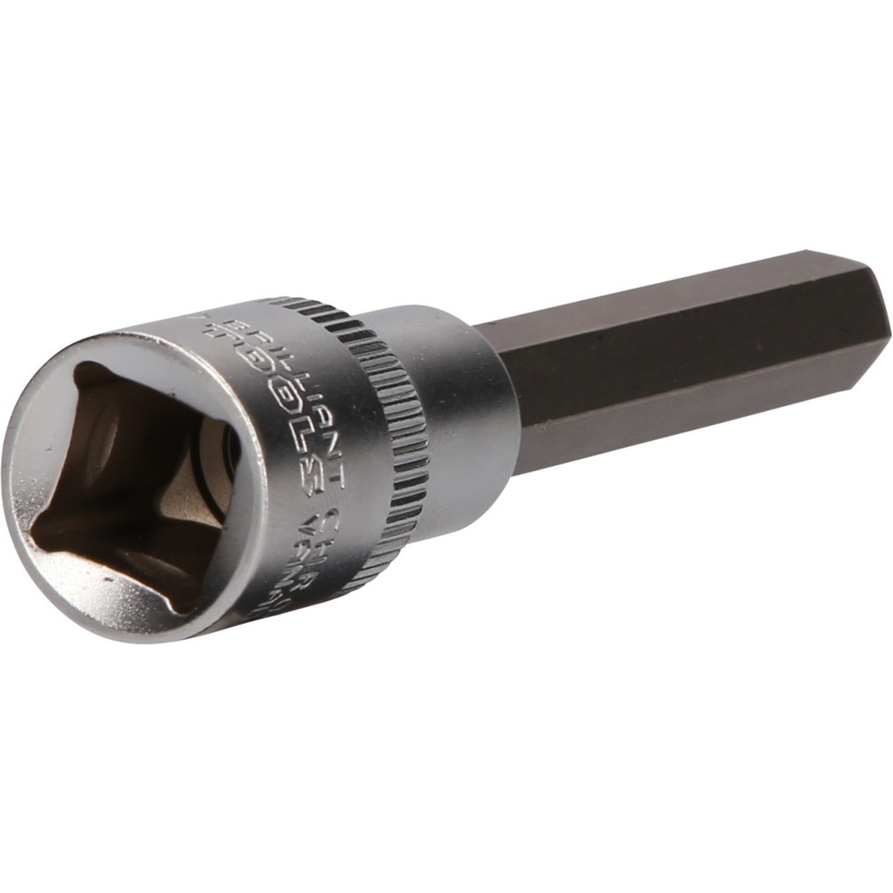 Produktabbildung Nr. 4: BRILLIANT TOOLS 1/2" Innensechskant Bit-Stecknuss, 100 mm lang, 10 mm