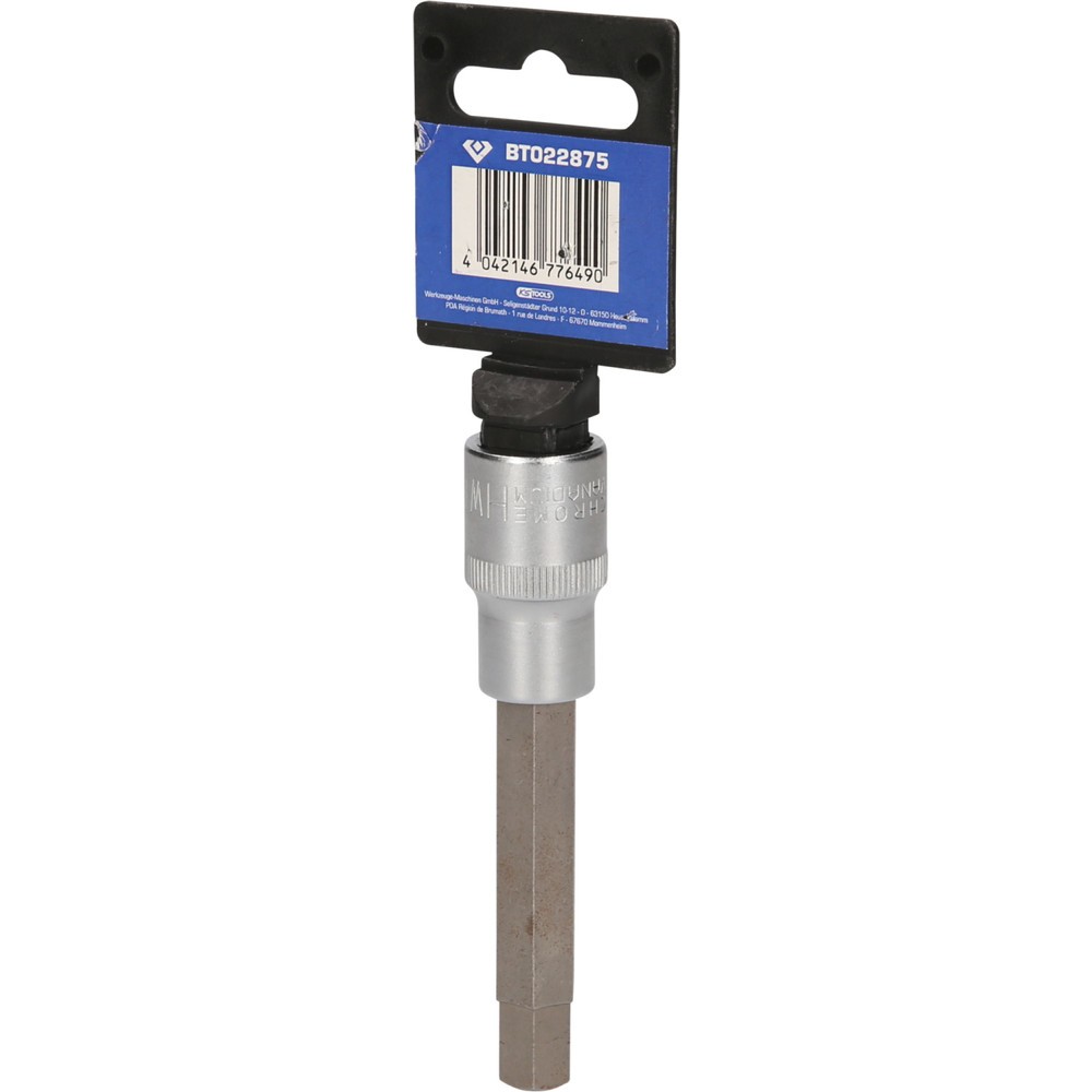 Produktabbildung Nr. 8: BRILLIANT TOOLS 1/2" Innensechskant Bit-Stecknuss, 100 mm lang, 11 mm