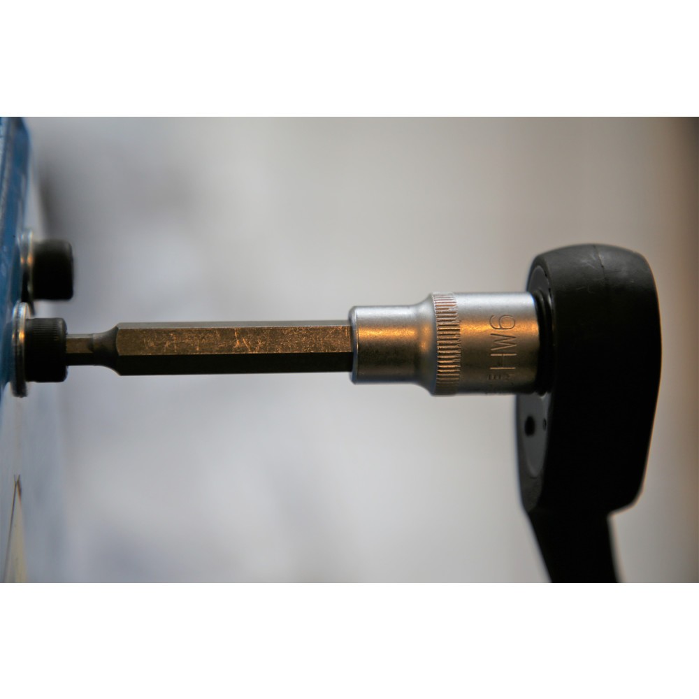 Produktabbildung Nr. 12: BRILLIANT TOOLS 1/2" Innensechskant Bit-Stecknuss, 100 mm lang, 6 mm