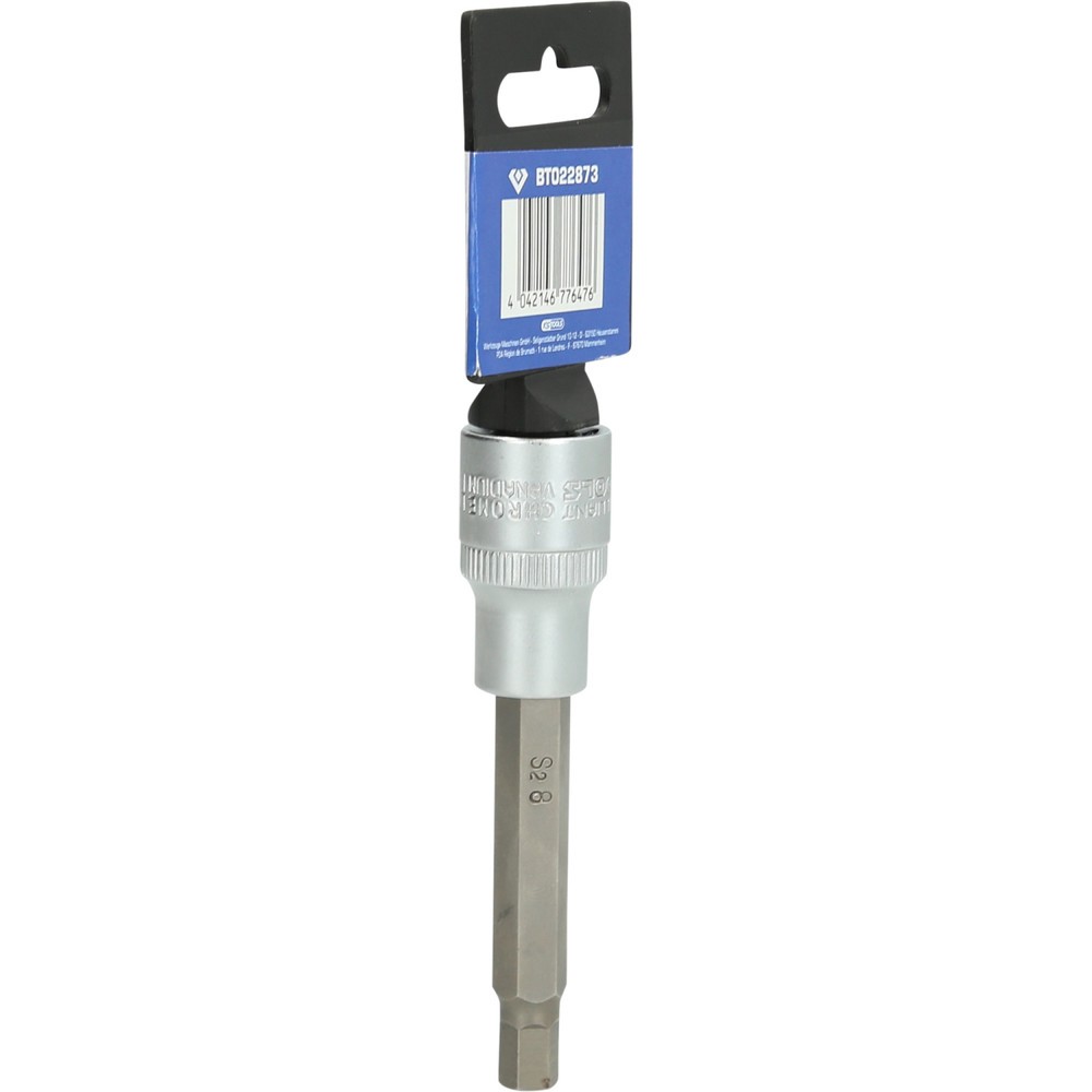 Produktabbildung Nr. 6: BRILLIANT TOOLS 1/2" Innensechskant Bit-Stecknuss, 100 mm lang, 8 mm