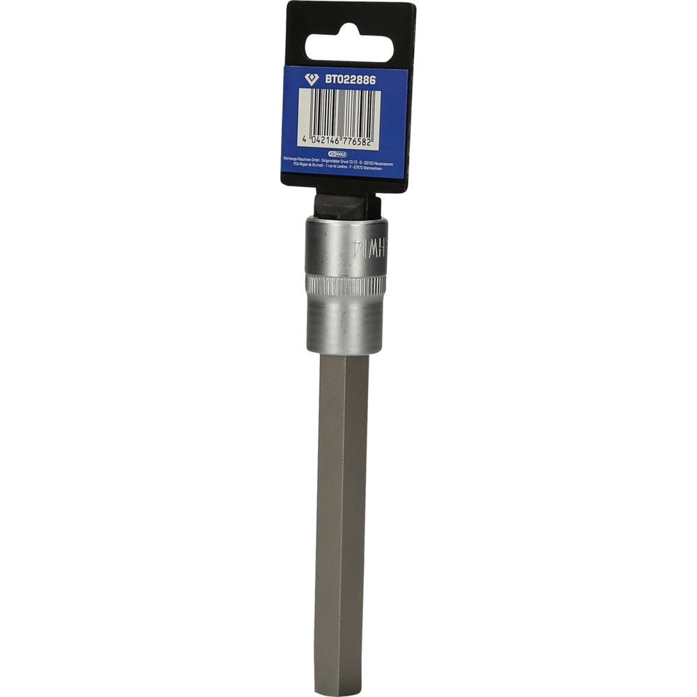 Produktabbildung Nr. 7: BRILLIANT TOOLS 1/2" Innensechskant Bit-Stecknuss, 140 mm lang, 14 mm