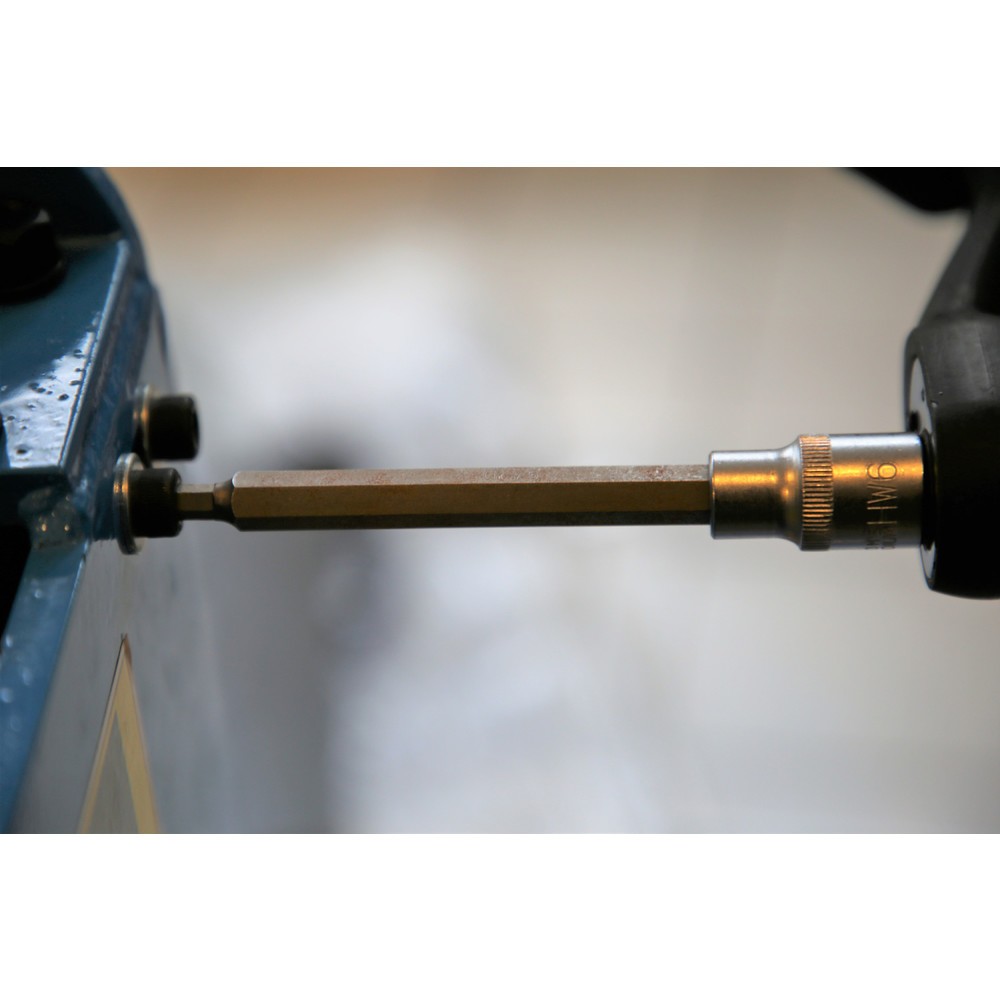 Produktabbildung Nr. 11: BRILLIANT TOOLS 1/2" Innensechskant Bit-Stecknuss, 140 mm lang, 6 mm