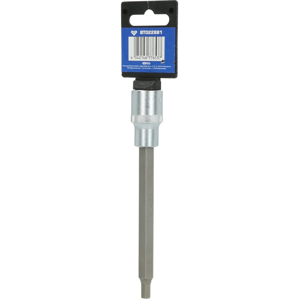 Produktabbildung Nr. 7: BRILLIANT TOOLS 1/2" Innensechskant Bit-Stecknuss, 140 mm lang, 6 mm
