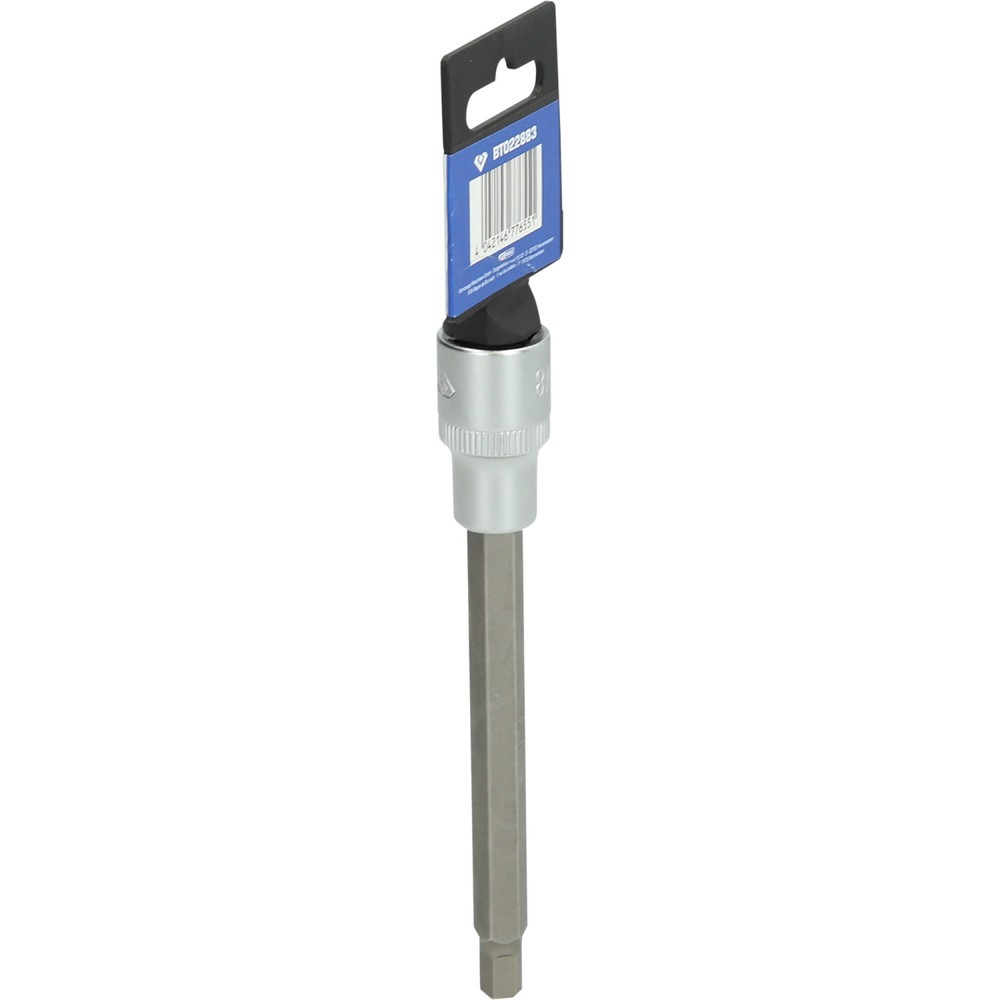Produktabbildung Nr. 6: BRILLIANT TOOLS 1/2" Innensechskant Bit-Stecknuss, 140 mm lang, 8 mm