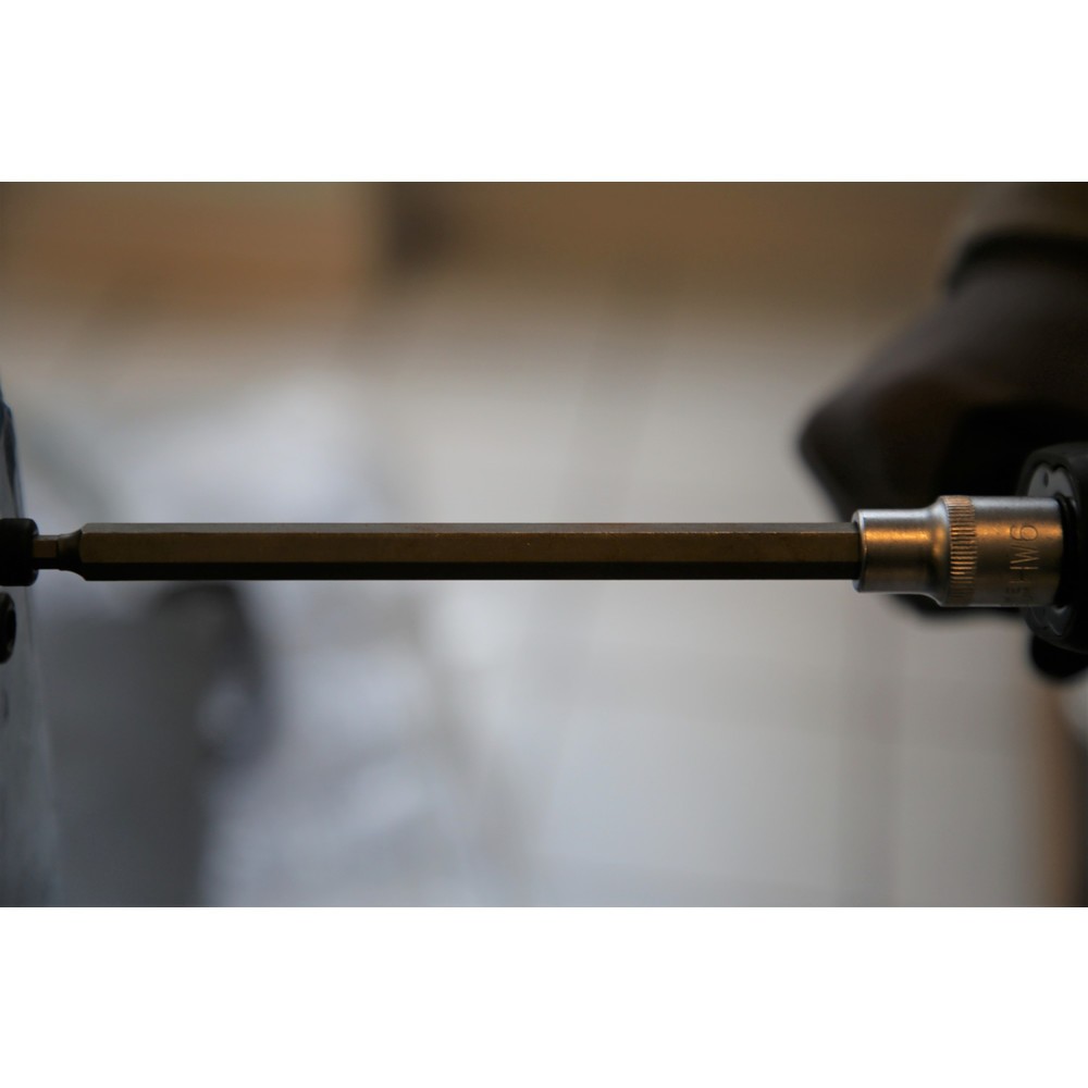 Produktabbildung Nr. 12: BRILLIANT TOOLS 1/2" Innensechskant Bit-Stecknuss, 200 mm lang, 6 mm