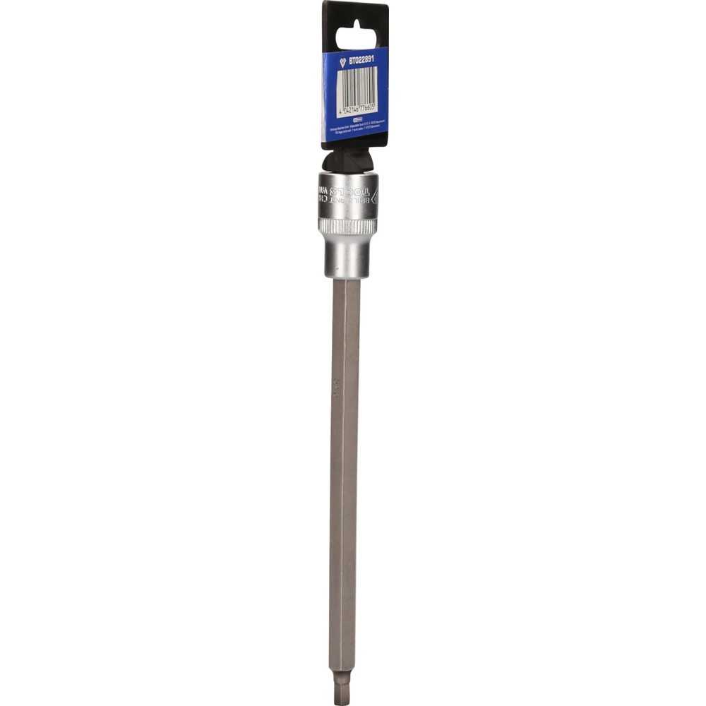Produktabbildung Nr. 6: BRILLIANT TOOLS 1/2" Innensechskant Bit-Stecknuss, 200 mm lang, 6 mm