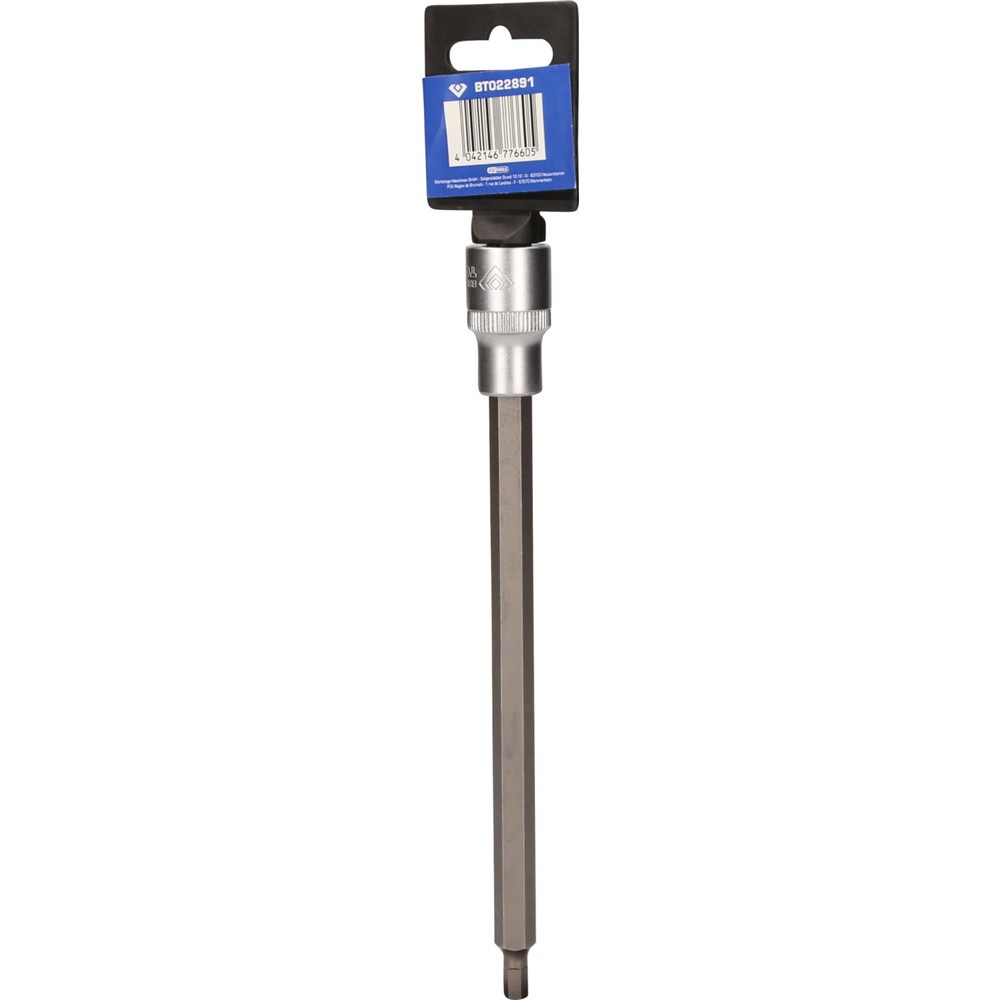 Produktabbildung Nr. 7: BRILLIANT TOOLS 1/2" Innensechskant Bit-Stecknuss, 200 mm lang, 6 mm