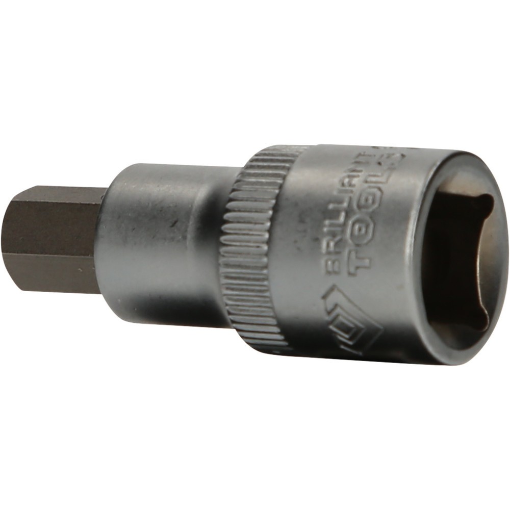 Produktabbildung Nr. 3: BRILLIANT TOOLS 1/2" Innensechskant Bit-Stecknuss, 55 mm lang, 10 mm