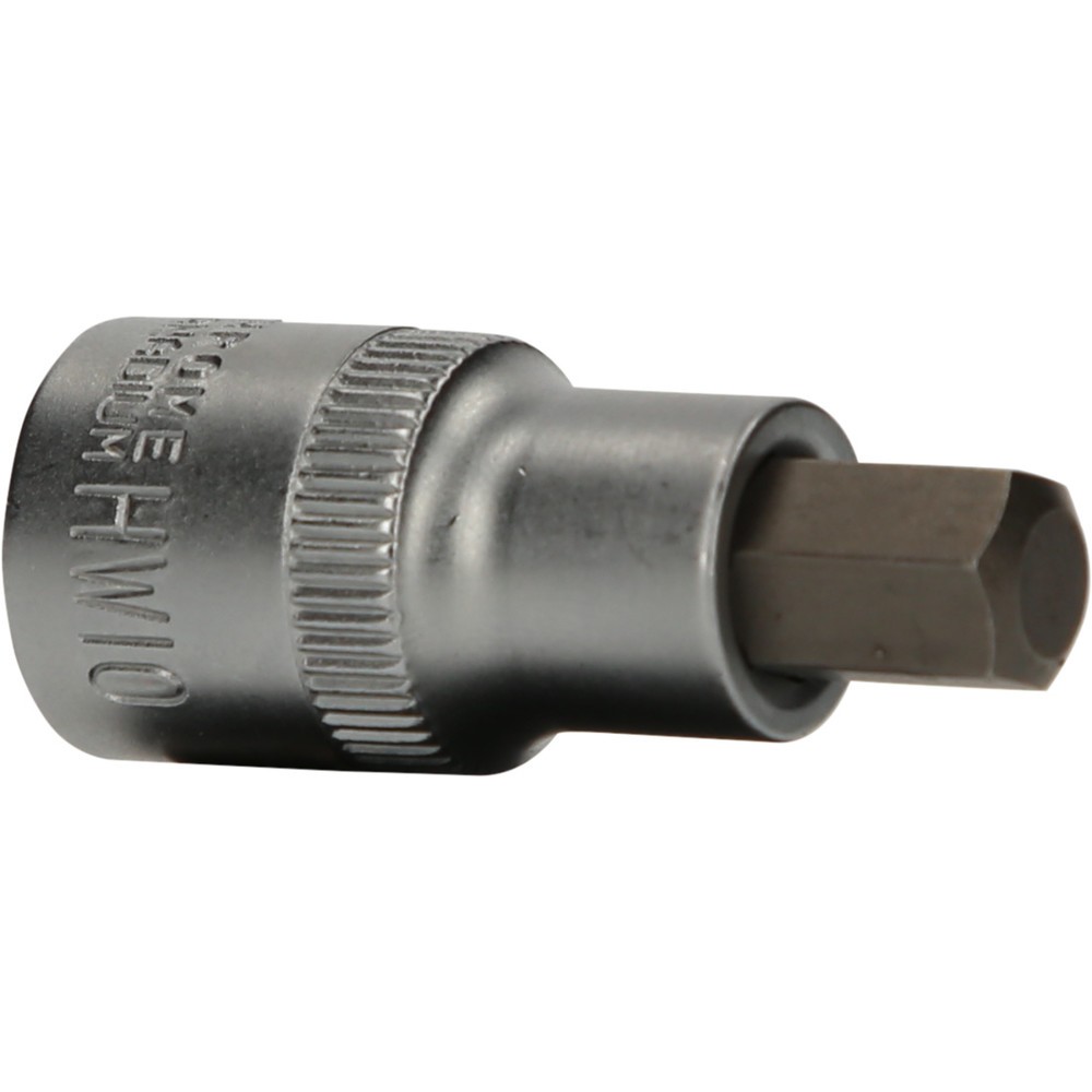 Produktabbildung: BRILLIANT TOOLS 1/2" Innensechskant Bit-Stecknuss, 55 mm lang, 10 mm