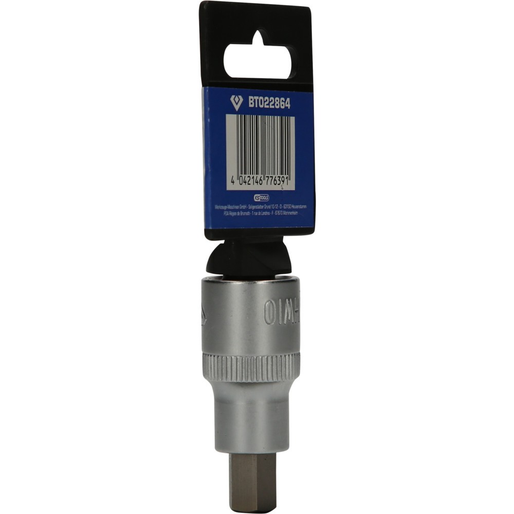 Produktabbildung Nr. 6: BRILLIANT TOOLS 1/2" Innensechskant Bit-Stecknuss, 55 mm lang, 10 mm