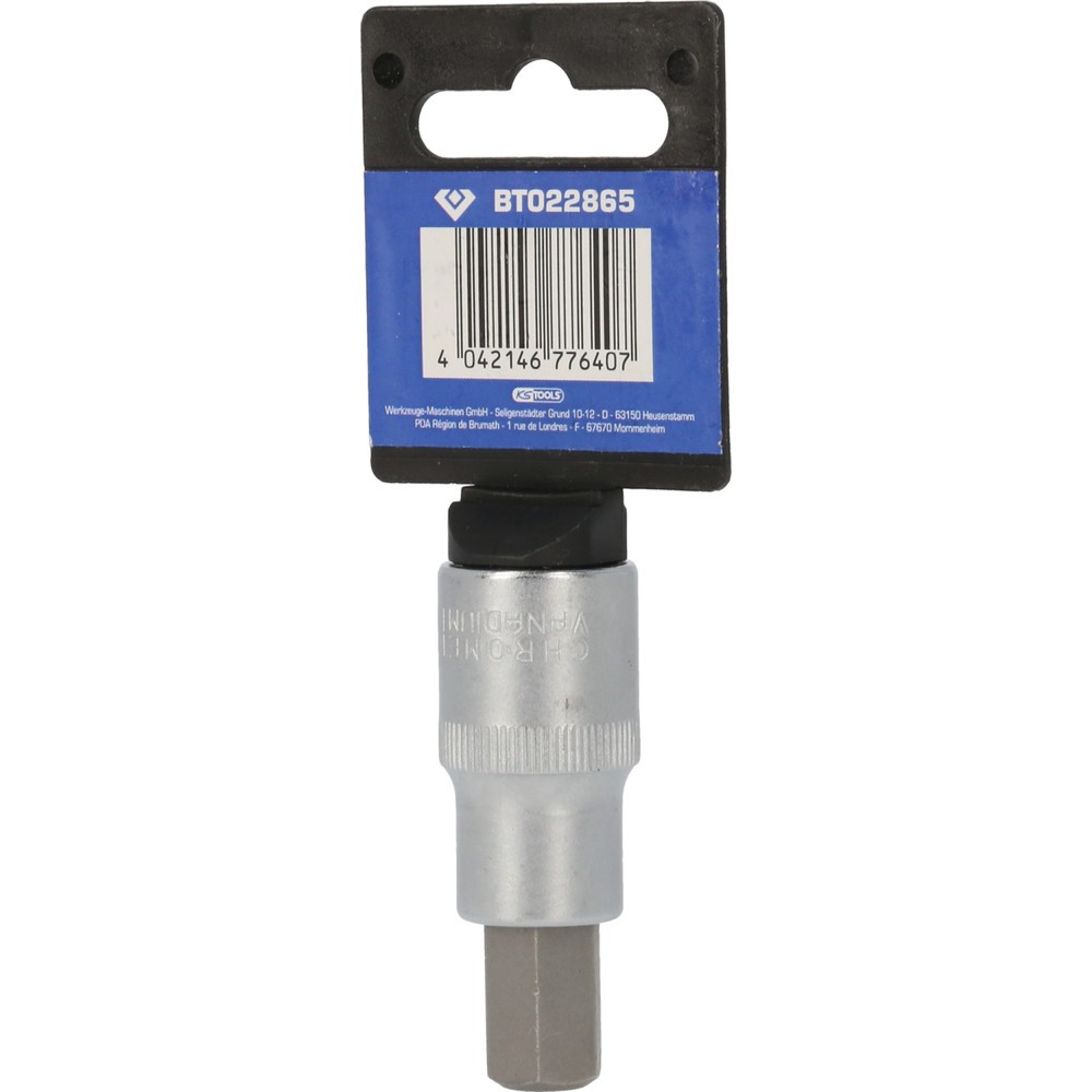 Produktabbildung Nr. 8: BRILLIANT TOOLS 1/2" Innensechskant Bit-Stecknuss, 55 mm lang, 12 mm