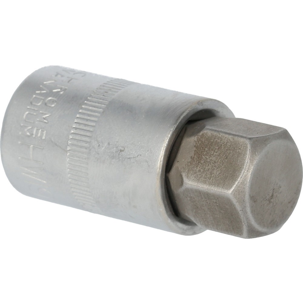 Produktabbildung: BRILLIANT TOOLS 1/2" Innensechskant Bit-Stecknuss, 55 mm lang, 19 mm
