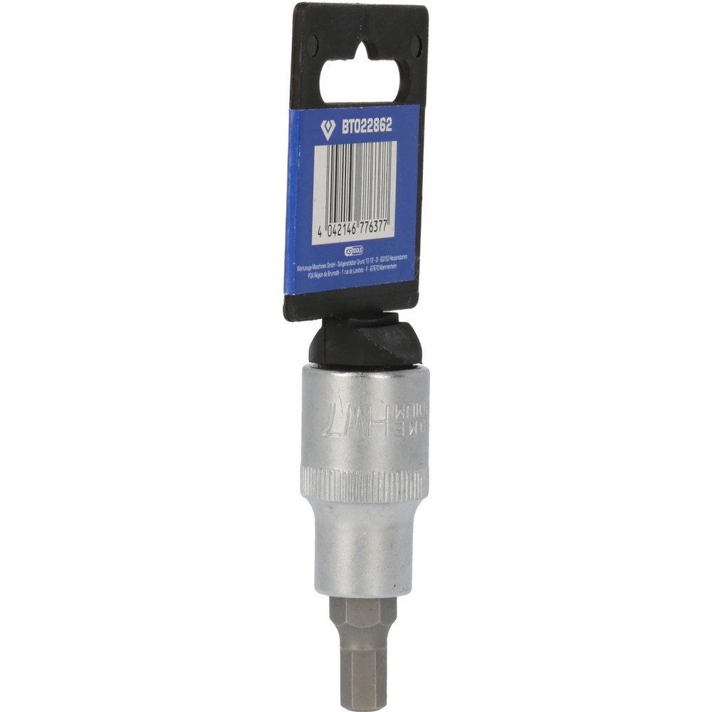 Produktabbildung Nr. 6: BRILLIANT TOOLS 1/2" Innensechskant Bit-Stecknuss, 55 mm lang, 7 mm