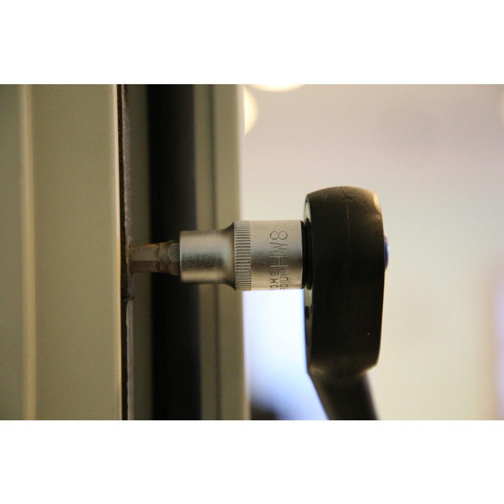 Produktabbildung Nr. 12: BRILLIANT TOOLS 1/2" Innensechskant Bit-Stecknuss, 55 mm lang, 8 mm