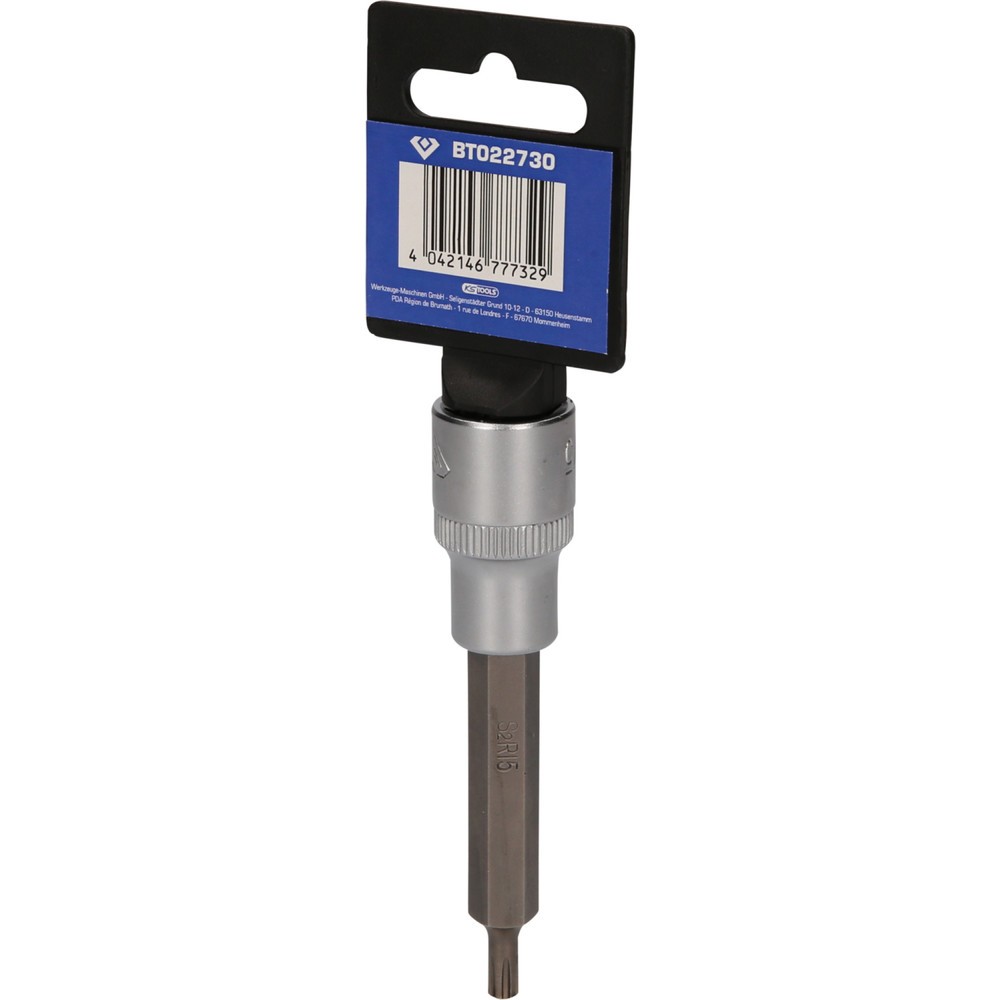 Produktabbildung Nr. 7: BRILLIANT TOOLS 1/2" RIBE-Bit-Stecknuss, 100 mm lang, M5