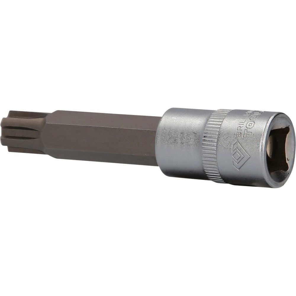 Produktabbildung Nr. 3: BRILLIANT TOOLS 1/2" RIBE-Bit-Stecknuss, 100 mm lang, M14