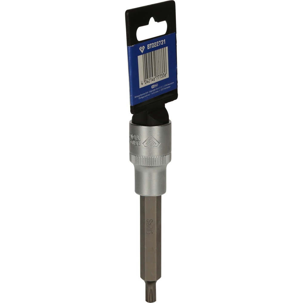 Produktabbildung Nr. 6: BRILLIANT TOOLS 1/2" RIBE-Bit-Stecknuss, 100 mm lang, M6