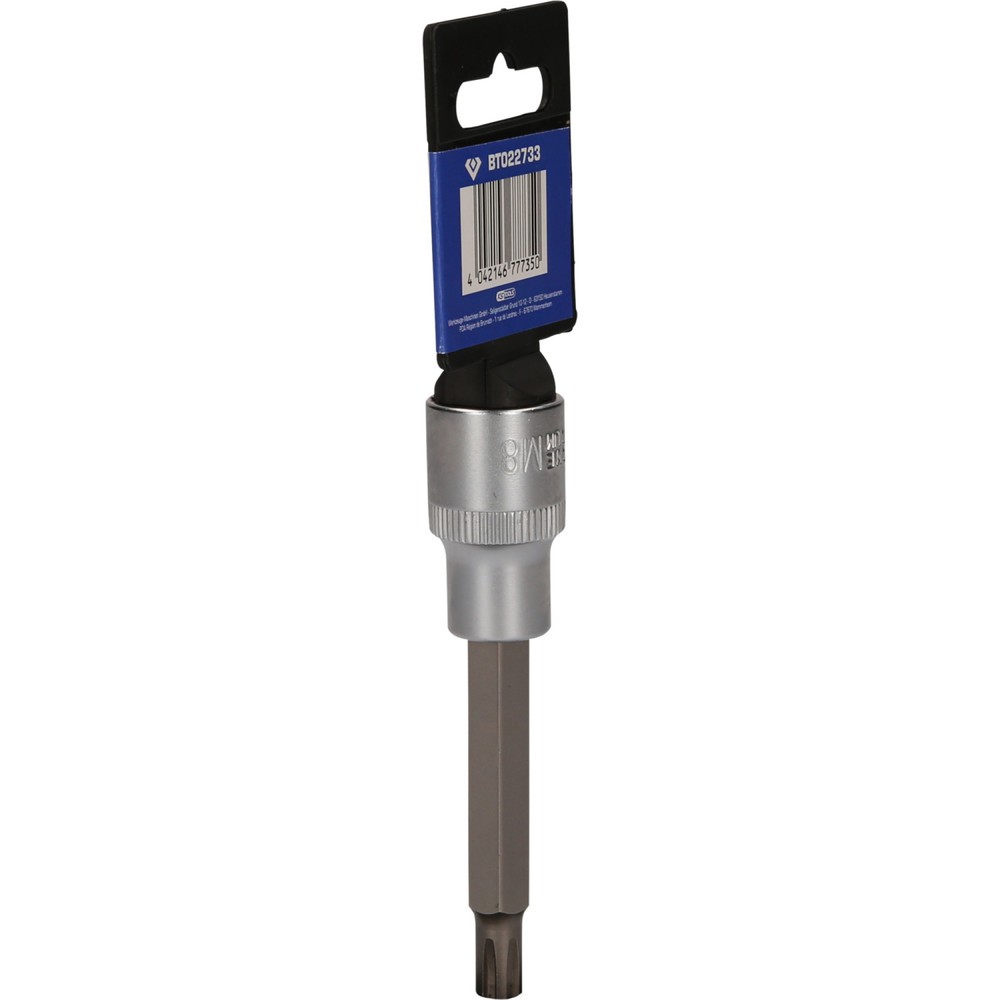 Produktabbildung Nr. 6: BRILLIANT TOOLS 1/2" RIBE-Bit-Stecknuss, 100 mm lang, M8