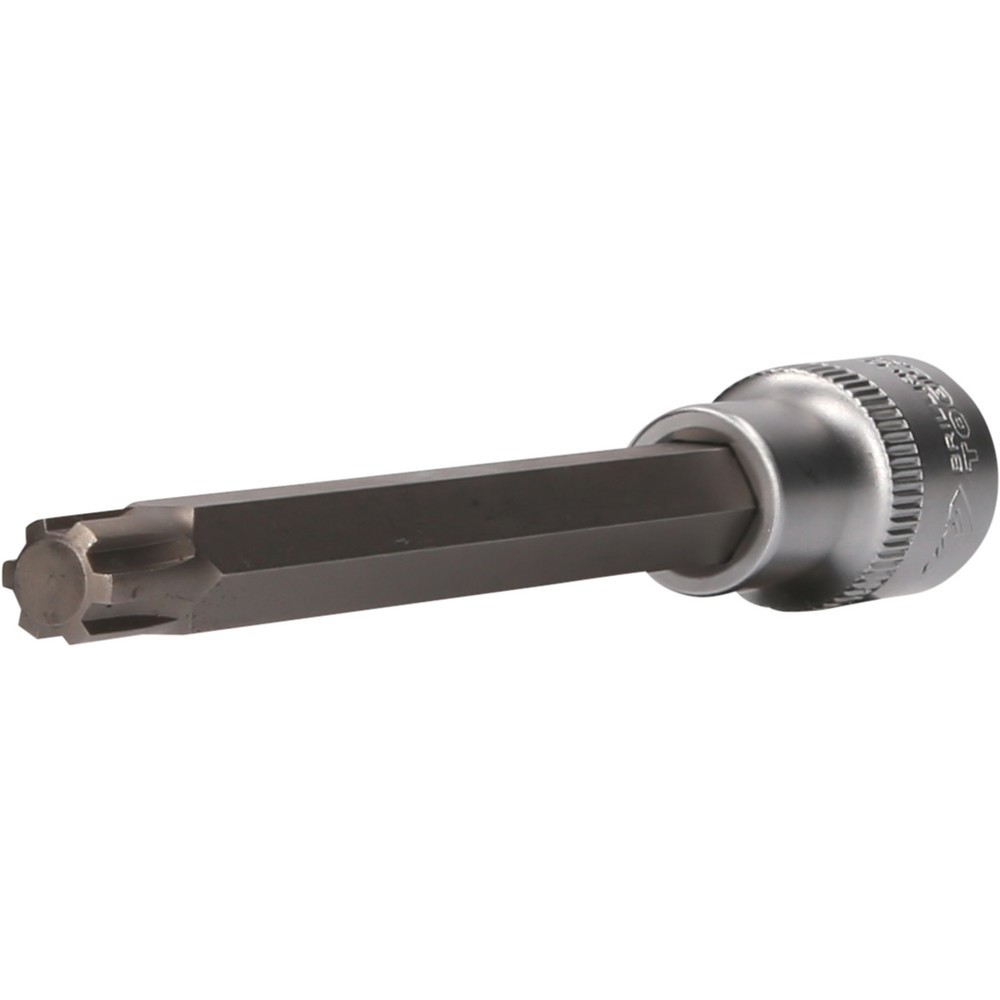Produktabbildung Nr. 2: BRILLIANT TOOLS 1/2" RIBE-Bit-Stecknuss, 140 mm lang, M10