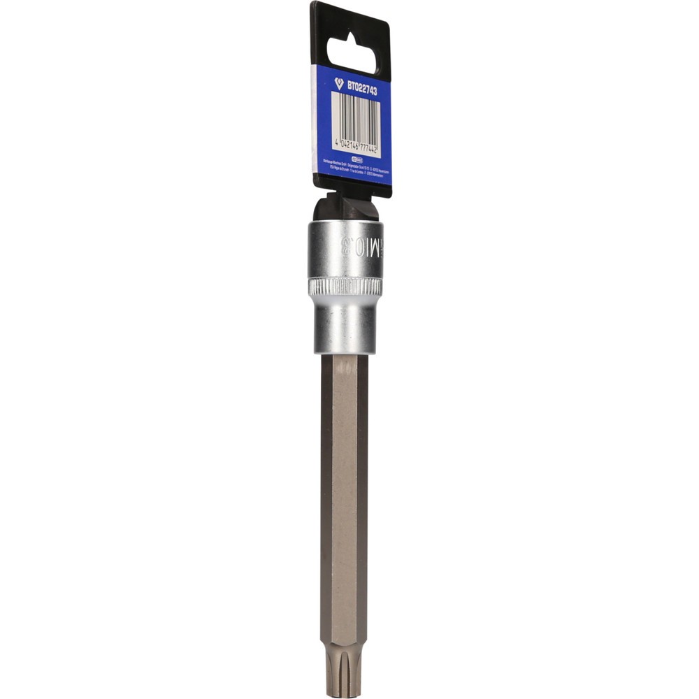 Produktabbildung Nr. 6: BRILLIANT TOOLS 1/2" RIBE-Bit-Stecknuss, 140 mm lang, M10,3