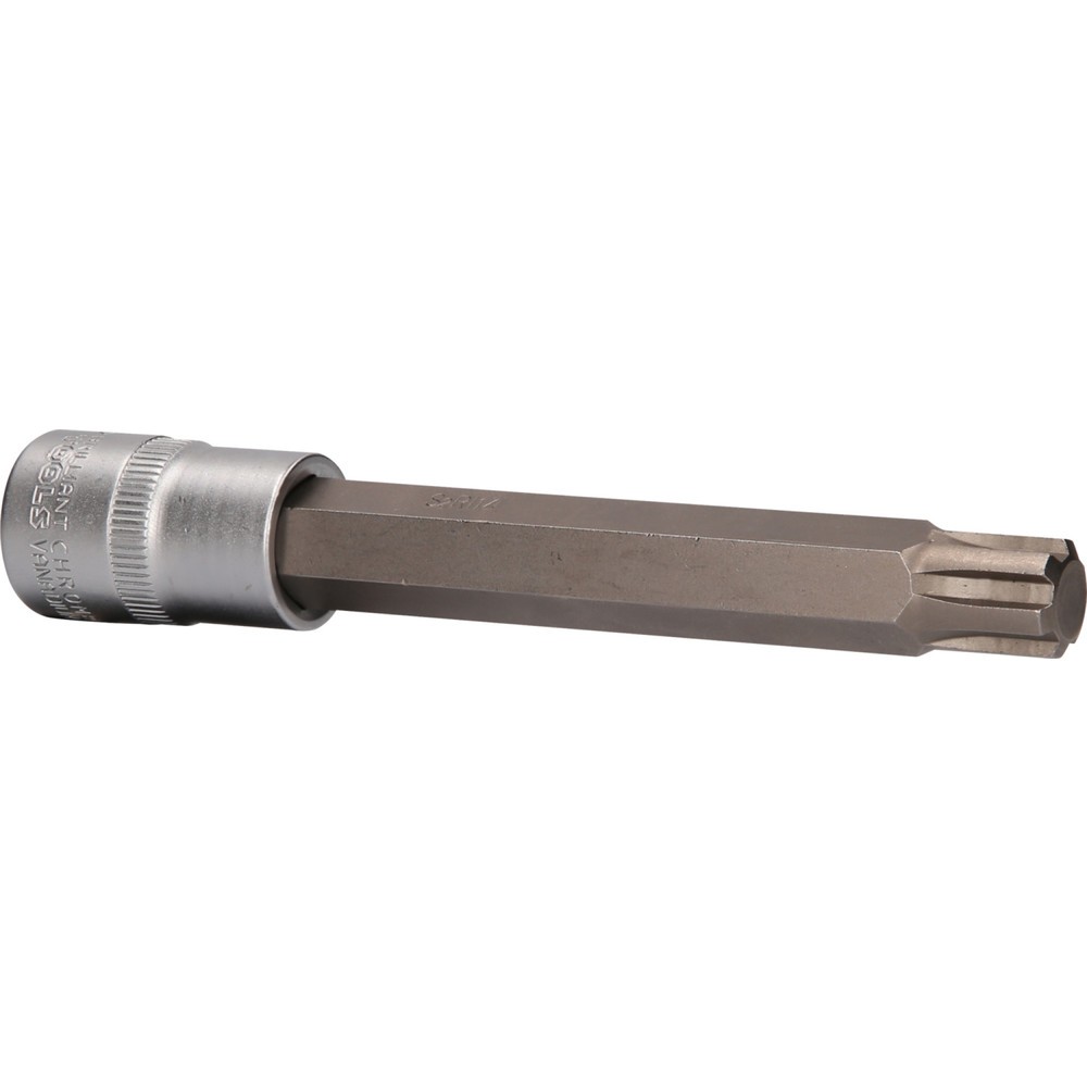 Produktabbildung: BRILLIANT TOOLS 1/2" RIBE-Bit-Stecknuss, 140 mm lang, M14
