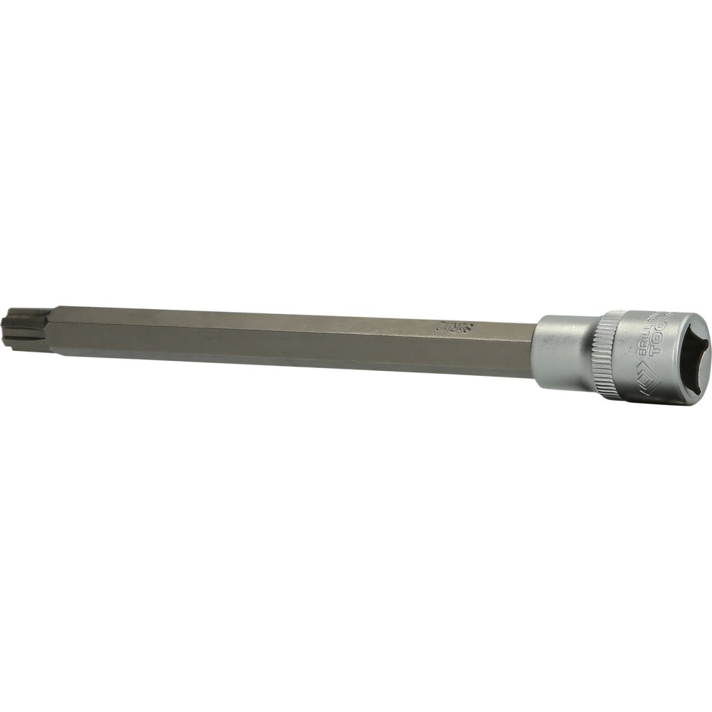 Produktabbildung Nr. 3: BRILLIANT TOOLS 1/2" RIBE-Bit-Stecknuss, 200 mm lang, M12