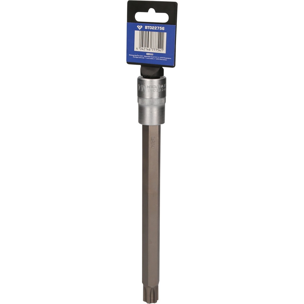 Produktabbildung Nr. 7: BRILLIANT TOOLS 1/2" RIBE-Bit-Stecknuss, 200 mm lang, M14