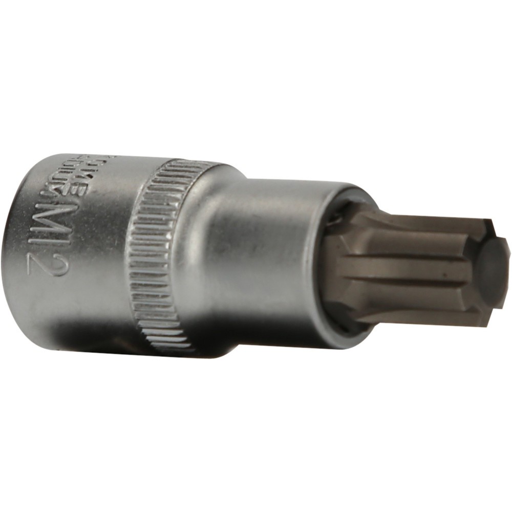 Produktabbildung: BRILLIANT TOOLS 1/2" RIBE-Bit-Stecknuss, 55 mm lang, M12