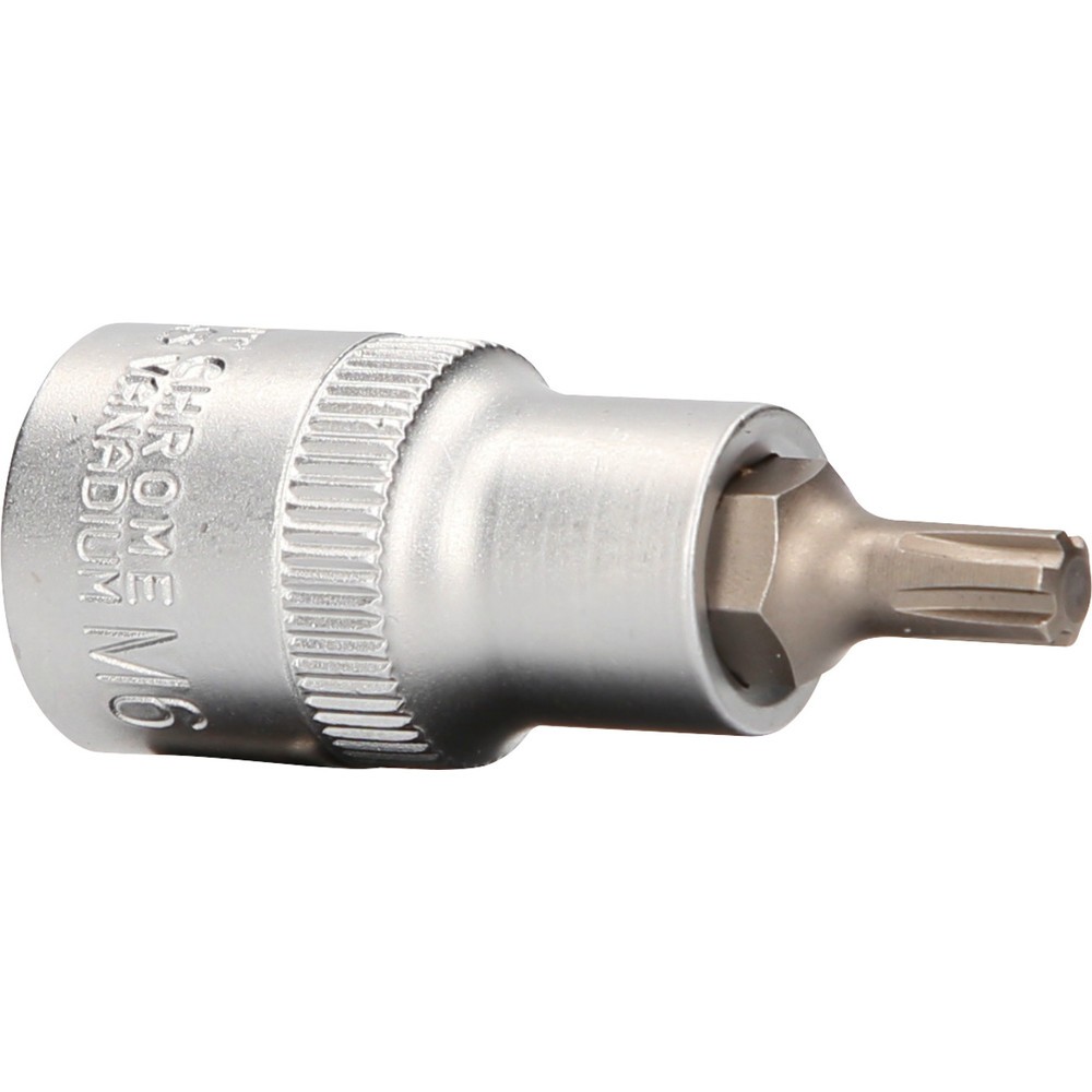 Produktabbildung: BRILLIANT TOOLS 1/2" RIBE-Bit-Stecknuss, 55 mm lang, M6