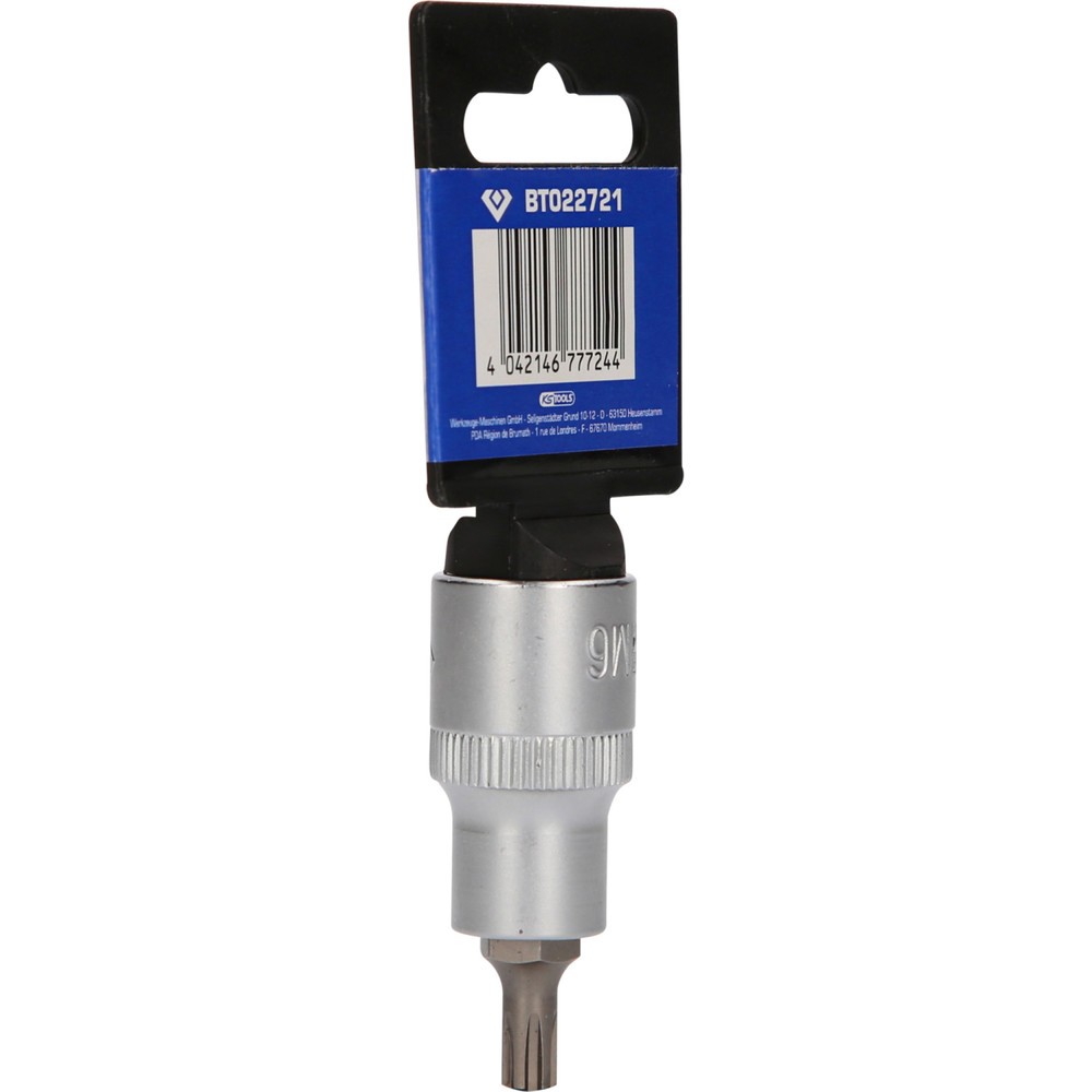 Produktabbildung Nr. 6: BRILLIANT TOOLS 1/2" RIBE-Bit-Stecknuss, 55 mm lang, M6