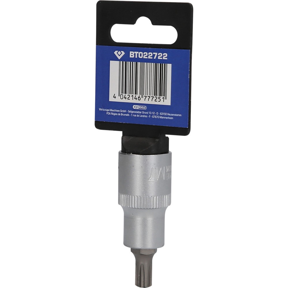 Produktabbildung Nr. 7: BRILLIANT TOOLS 1/2" RIBE-Bit-Stecknuss, 55 mm lang, M7