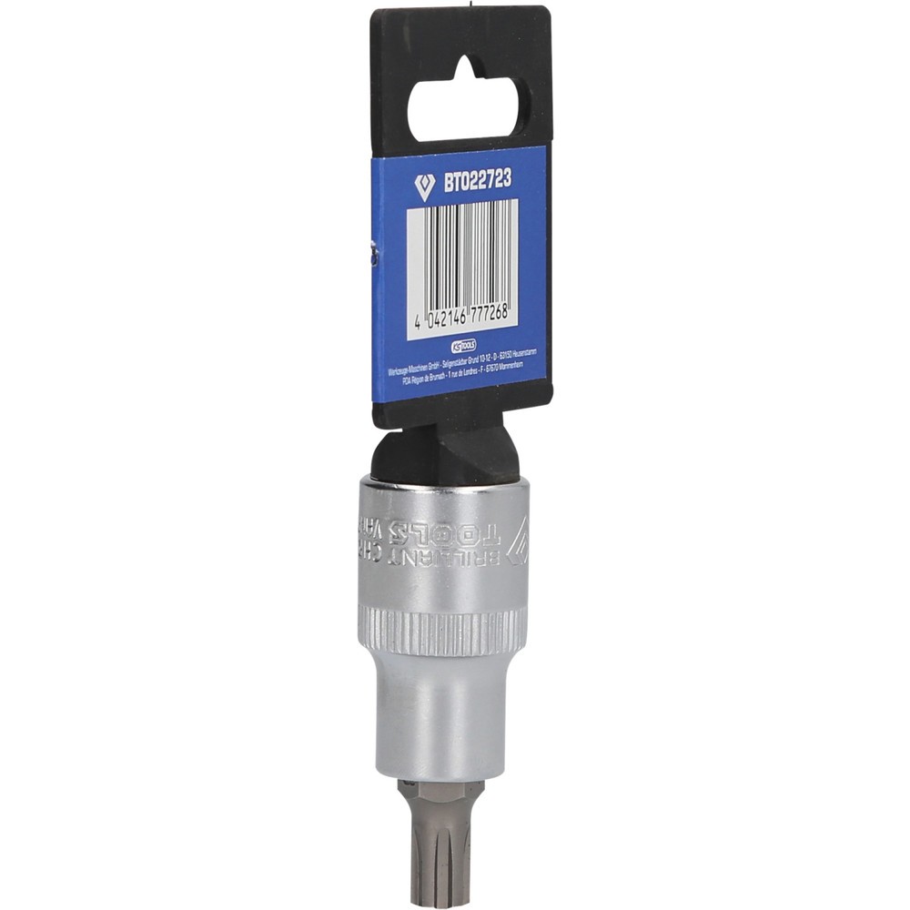 Produktabbildung Nr. 6: BRILLIANT TOOLS 1/2" RIBE-Bit-Stecknuss, 55 mm lang, M8