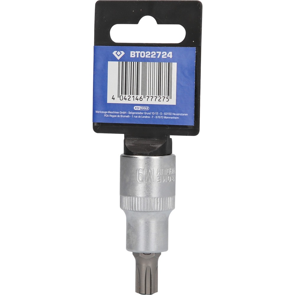 Produktabbildung Nr. 7: BRILLIANT TOOLS 1/2" RIBE-Bit-Stecknuss, 55 mm lang, M9