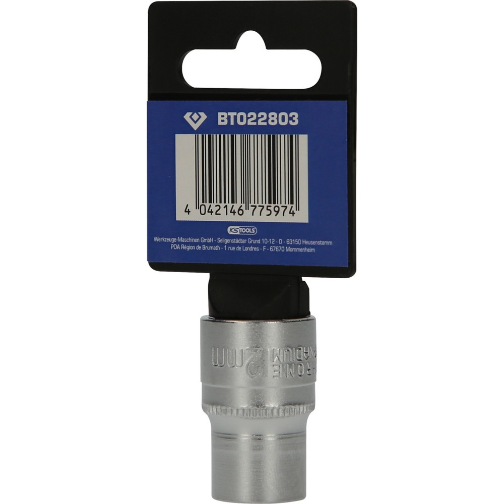 Produktabbildung Nr. 7: BRILLIANT TOOLS 1/2" Sechskant-Stecknuss, 12 mm