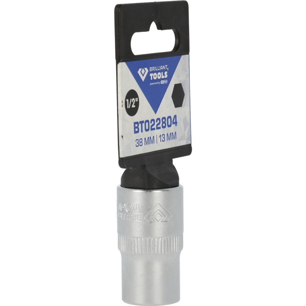 Produktabbildung Nr. 9: BRILLIANT TOOLS 1/2" Sechskant-Stecknuss, 13 mm