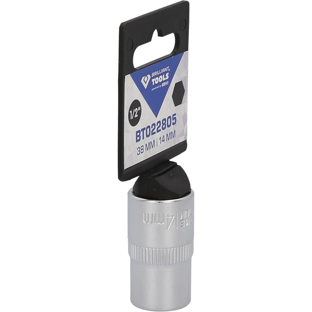 Produktabbildung Nr. 9: BRILLIANT TOOLS 1/2" Sechskant-Stecknuss, 14 mm