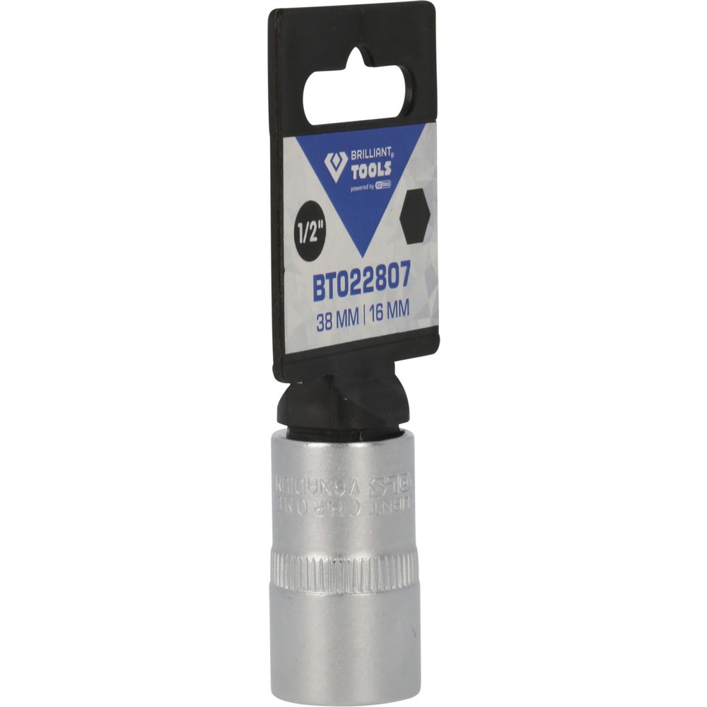 Produktabbildung Nr. 8: BRILLIANT TOOLS 1/2" Sechskant-Stecknuss, 16 mm