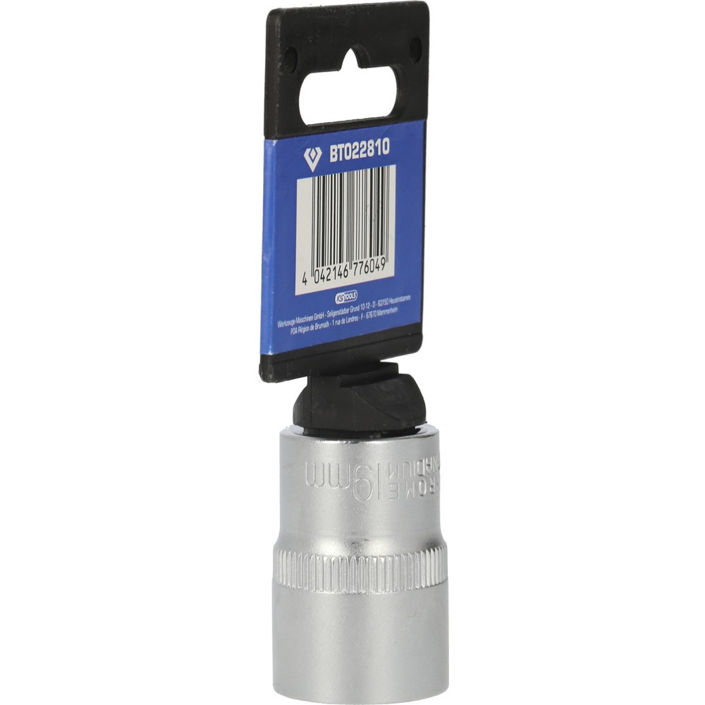 Produktabbildung Nr. 6: BRILLIANT TOOLS 1/2" Sechskant-Stecknuss, 19 mm