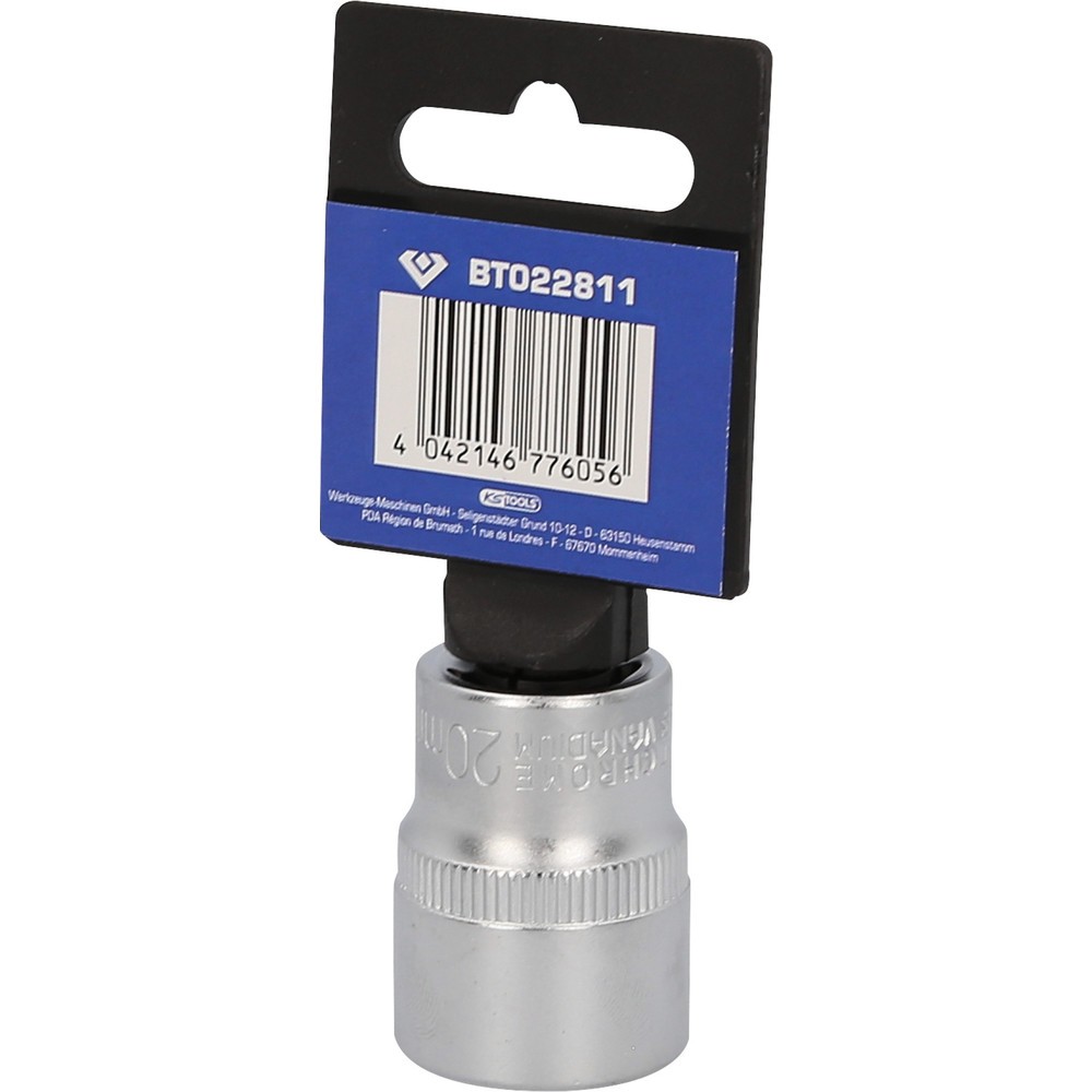 Produktabbildung Nr. 7: BRILLIANT TOOLS 1/2" Sechskant-Stecknuss, 20 mm