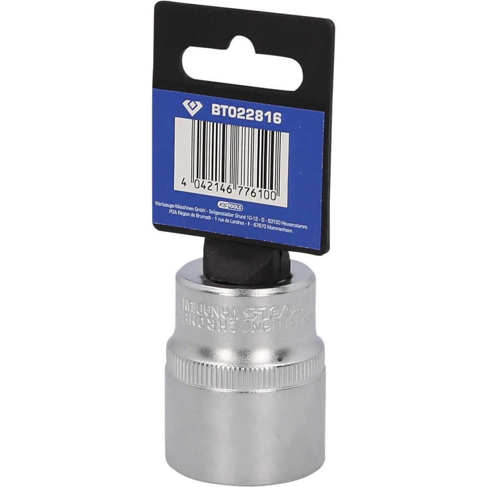 Produktabbildung Nr. 7: BRILLIANT TOOLS 1/2" Sechskant-Stecknuss, 27 mm
