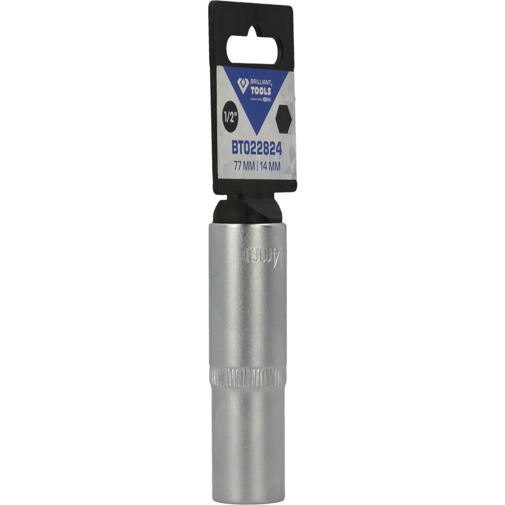 Produktabbildung Nr. 9: BRILLIANT TOOLS 1/2" Sechskant-Stecknuss, lange Ausführung, 14 mm