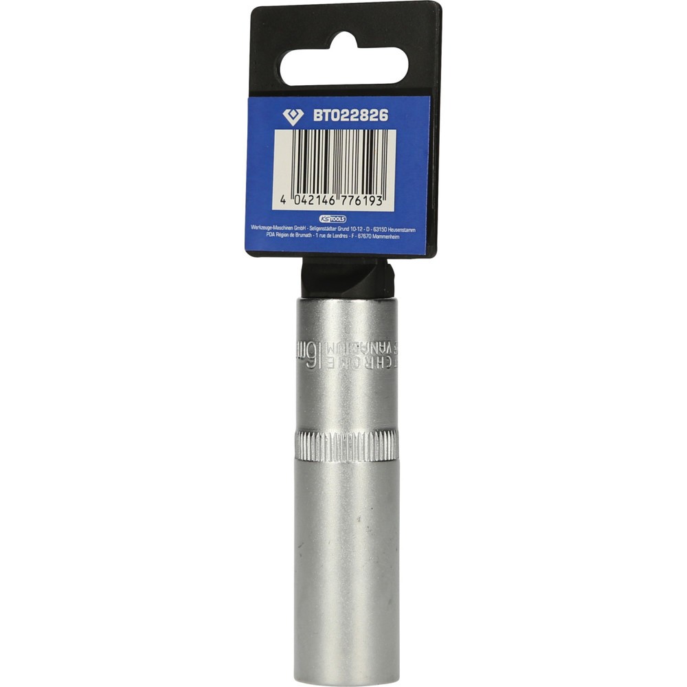 Produktabbildung Nr. 8: BRILLIANT TOOLS 1/2" Sechskant-Stecknuss, lange Ausführung, 16 mm