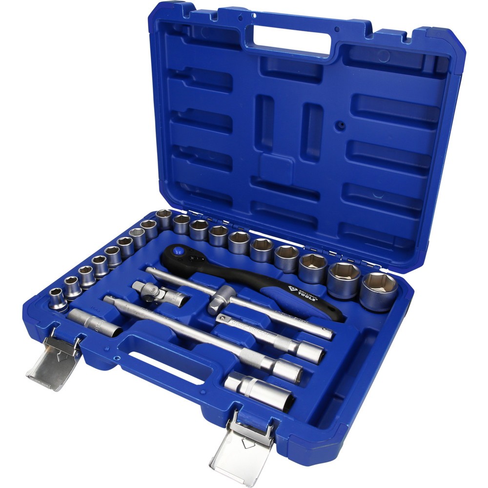 Produktabbildung Nr. 2: BRILLIANT TOOLS 1/2" Steckschlüssel-Satz, 25-tlg