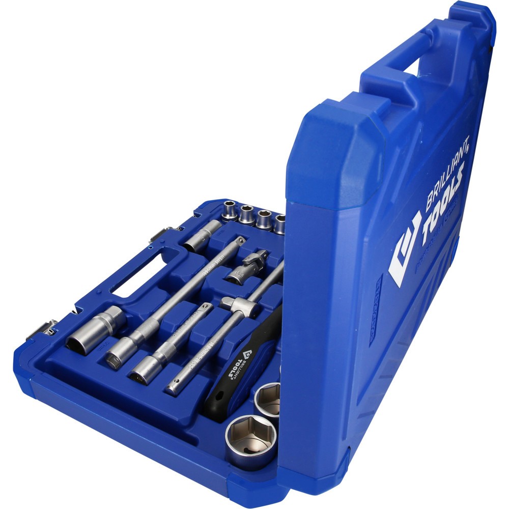 Produktabbildung Nr. 3: BRILLIANT TOOLS 1/2" Steckschlüssel-Satz, 25-tlg
