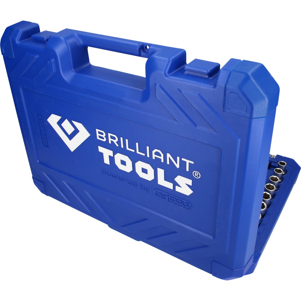 Produktabbildung Nr. 4: BRILLIANT TOOLS 1/2" Steckschlüssel-Satz, 25-tlg