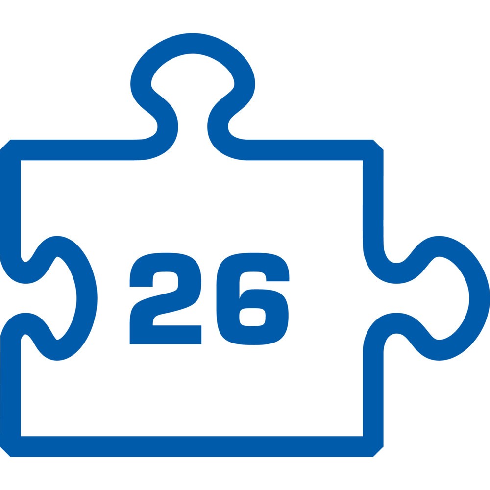 Produktabbildung Nr. 12: BRILLIANT TOOLS Synchron-Vergaser-Testgerät, mit 4 Synchronuhren, 26-tlg