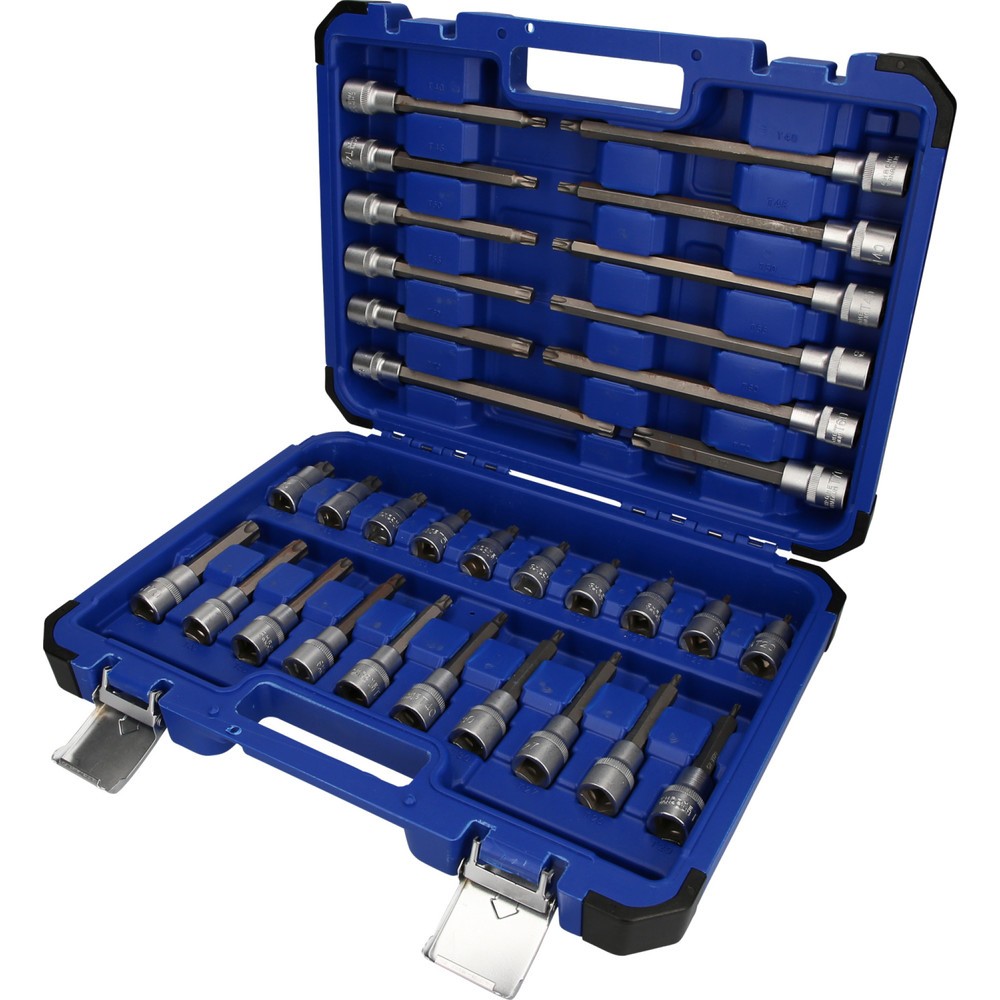 Produktabbildung: BRILLIANT TOOLS 1/2" Steckschlüssel-Satz, 32-tlg, Torx-Profil