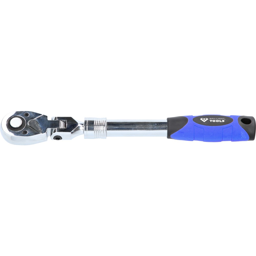 Produktabbildung Nr. 4: BRILLIANT TOOLS 1/2" Teleskop-Umschaltknarre mit flexibelem Kopf