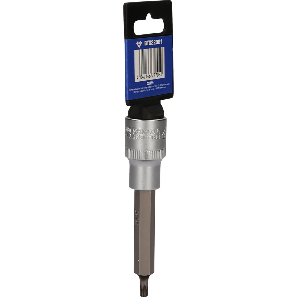 Produktabbildung Nr. 6: BRILLIANT TOOLS 1/2" Torx-Bit-Stecknuss, 100 mm lang, T25
